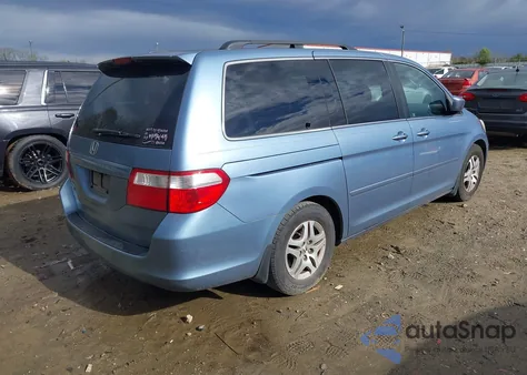 2006 Honda Odyssey Ex from USA, damaged, VIN 5FNRL38486B054583